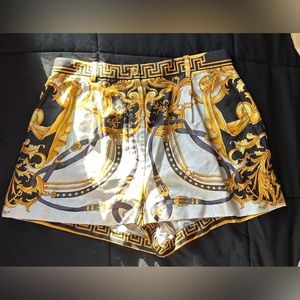 Versace print shorts